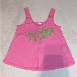 abercrombie kids cheer tank top